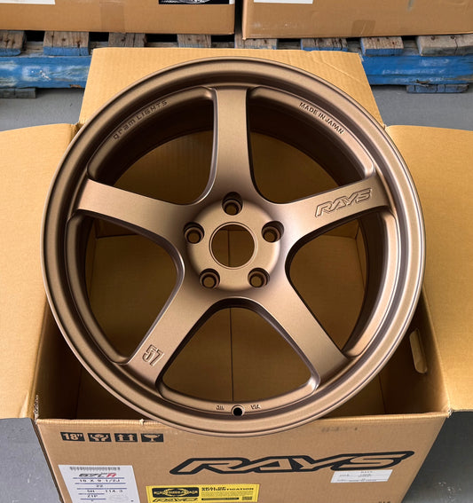 RAYS 57CR DARK BRONZE 18x9.5 +22 5-114.3
