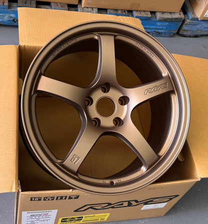 RAYS 57CR DARK BRONZE 18x9.5 +38 5-114.3