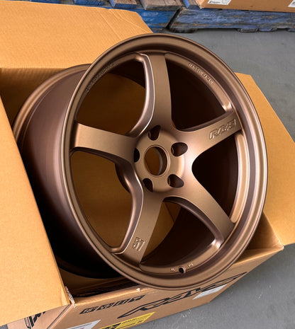 RAYS 57CR DARK BRONZE 18x9.5 +38 5-114.3