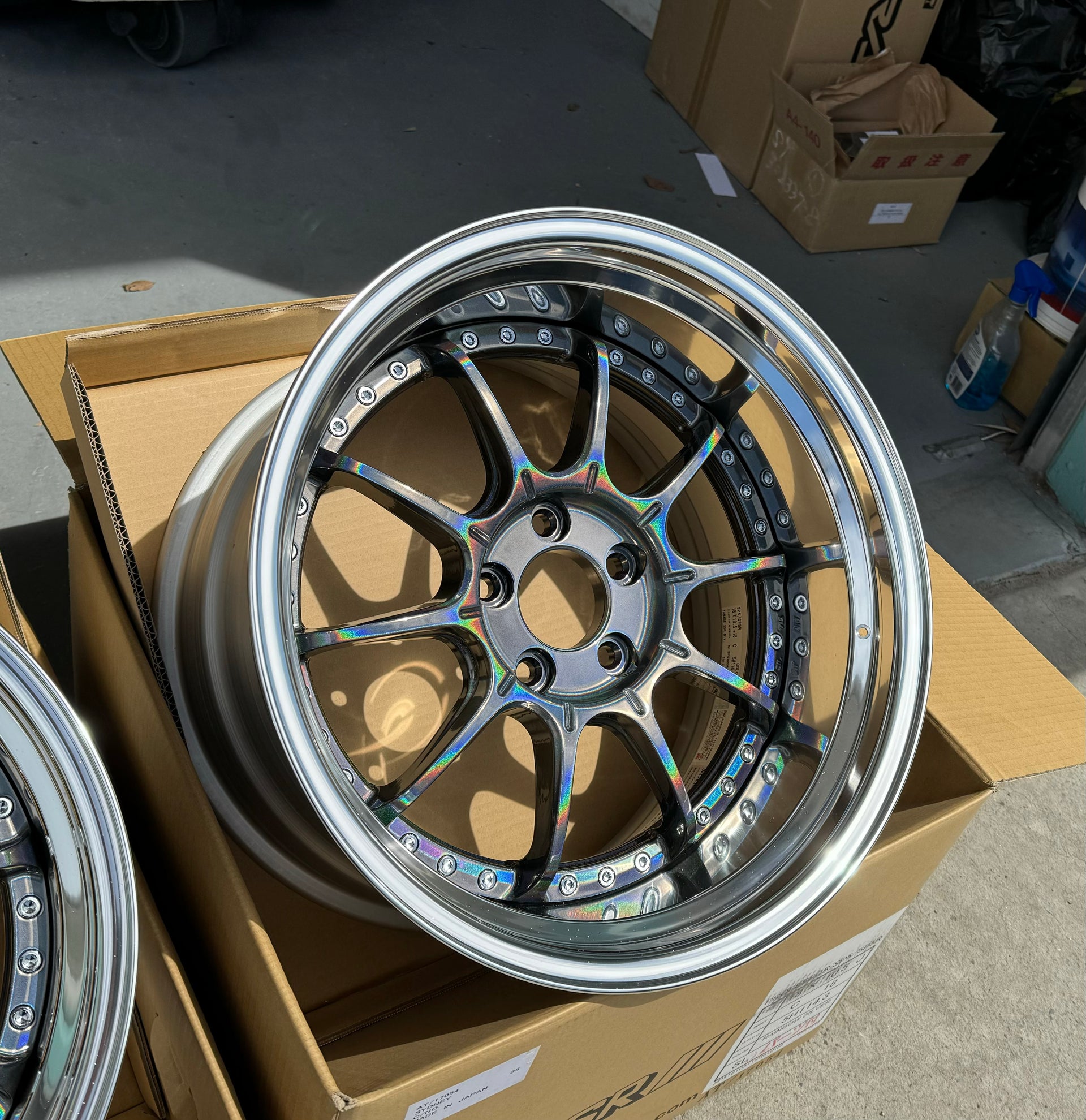SSR SP5 SPECTRUM SILVER 18x9.5 +12 | 18x10.5 +18 5-114.3 