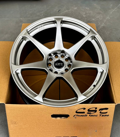 CST ZERO 1 HYPER SILVER 17x9.5 +15 5-114.3