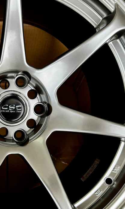 CST ZERO 1 HYPER SILVER 17x9.5 +15 5-114.3