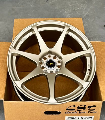CST ZERO 1 HYPER BRONZE 18x9 +30 | 18x9.5 +15 5-114.3