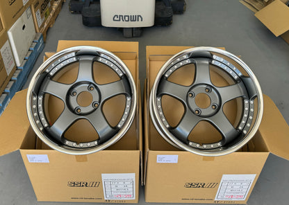 SSR SP1 GUNMETAL 17x8 +24 NR | 17x9 +24 SL 4-114.3 STAGGERED