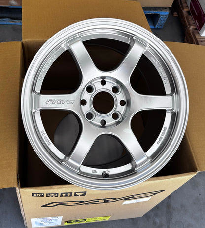 RAYS 57DR SUNLIGHT SILVER 15x8 +28 4-100