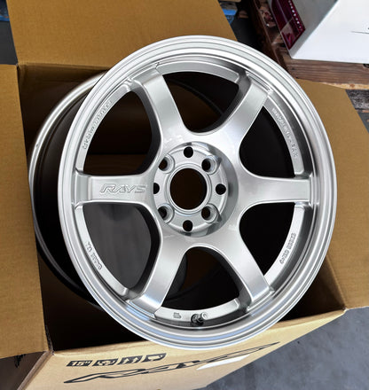 RAYS 57DR SUNLIGHT SILVER 15x8 +28 4-100
