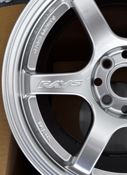 RAYS 57DR SUNLIGHT SILVER 15x8 +28 4-100
