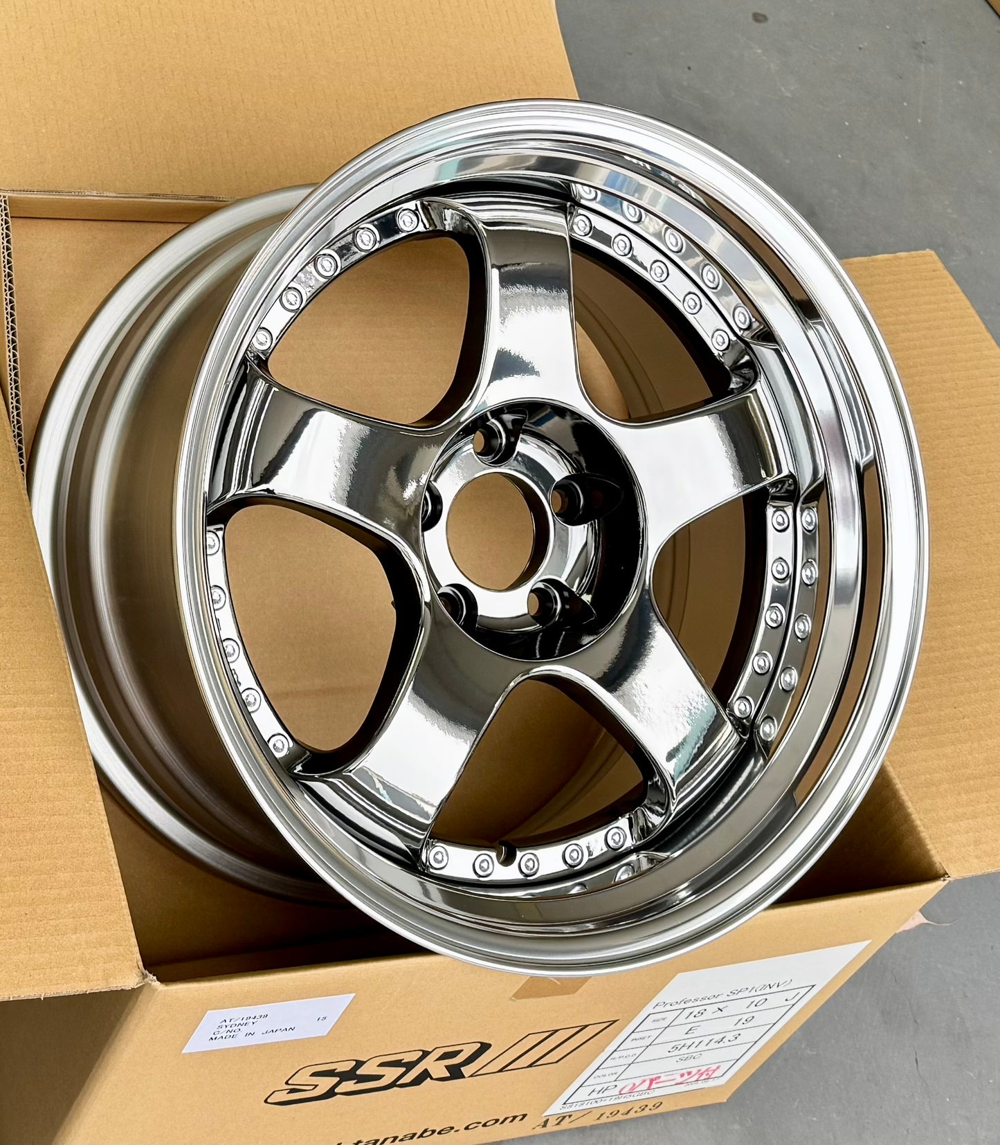 SSR SP1 SBC 18x10 +19 HP 5-114.3
