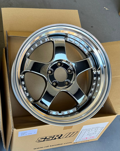 SSR SP1 SBC 18x8.5 +25 HP | 18x9.5 +30 SL 5-114.3 STAGGERED