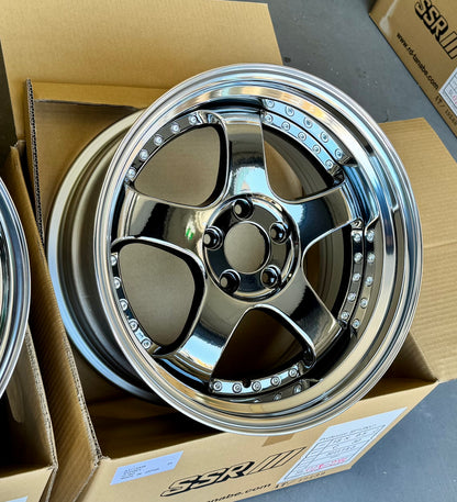SSR SP1 SBC 18x8.5 +25 HP | 18x9.5 +30 SL 5-114.3 STAGGERED