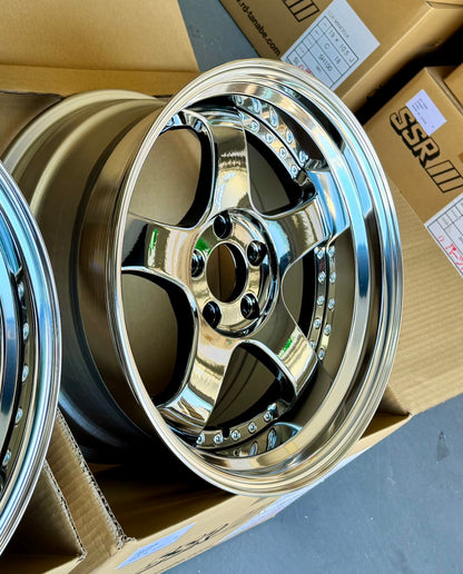 SSR SP1 SBC 18x8.5 +25 HP | 18x9.5 +30 SL 5-114.3 STAGGERED