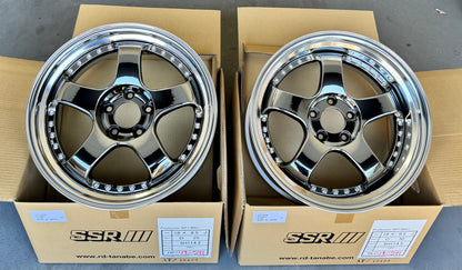SSR SP1 SBC 18x8.5 +25 HP | 18x9.5 +30 SL 5-114.3 STAGGERED
