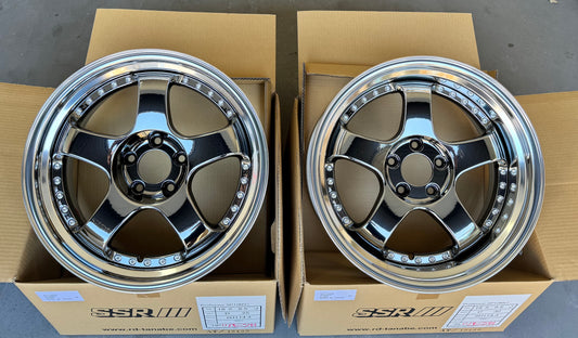 SSR SP1 SBC 18x8.5 +25 HP | 18x9.5 +30 SL 5-114.3 STAGGERED