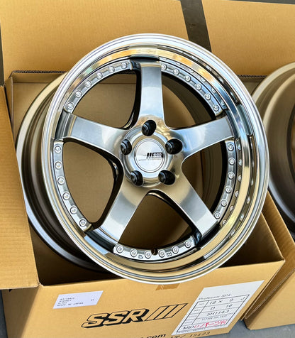 SSR SP4 TITAN SILVER 18x9 +16 MD | 18x10 +24 SL 5-114.3 STAGGERED