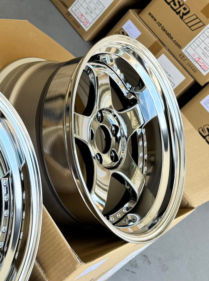 SSR SP1 SBC 18x9.5 +37 HP | 18x10.5 +30 SL 5-114.3 STAGGERED