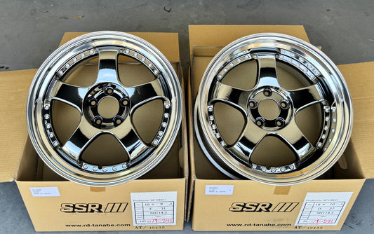 SSR SP1 SBC 18x9 +31 HP | 18x10 +37 SL 5-114.3 STAGGERED