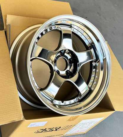 SSR SP1 SBC 18x9.5 +25 HP | 18x10.5 +30 SL 5-114.3 STAGGERED