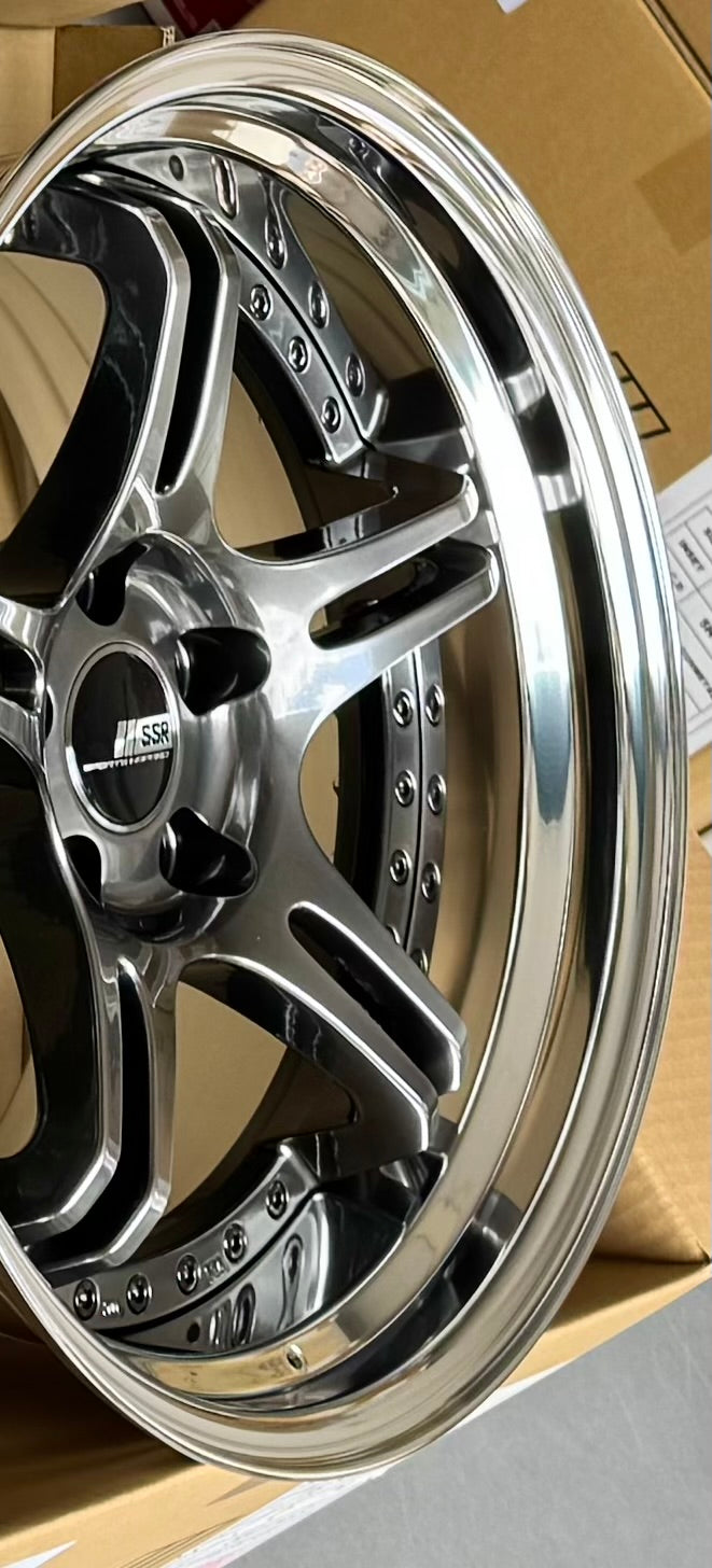 SSR SPX TITAN SILVER 18x9 +24 NR | 18x10 +24 SL 5-114.3 STAGGERED