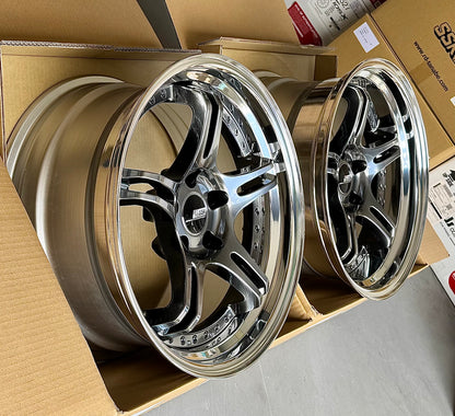 SSR SPX TITAN SILVER 18x9 +24 NR | 18x10 +24 SL 5-114.3 STAGGERED