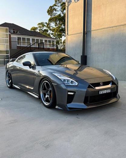 ADVAN RACING GT PREMIUM 20x10 +35 | 20x12 +20 5-114.3 MACHINING & HYPER PLATINUM BLACK (R35 GTR)