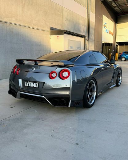 ADVAN RACING GT PREMIUM 20x10 +35 | 20x12 +20 5-114.3 MACHINING & HYPER PLATINUM BLACK (R35 GTR)