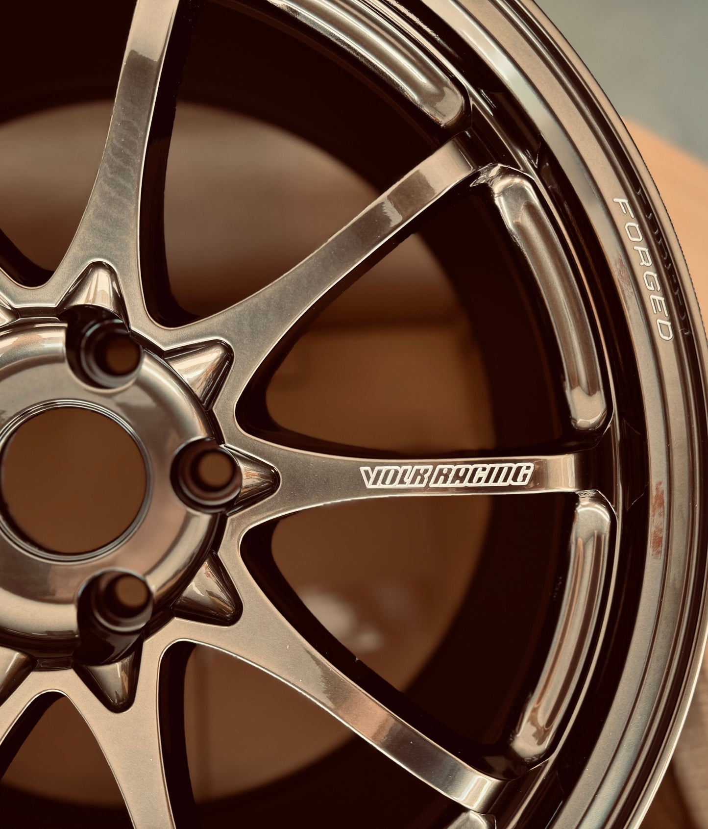 RAYS CE28N PLUS SHINING BRONZE METAL 18x9.5 +45 5-114.3