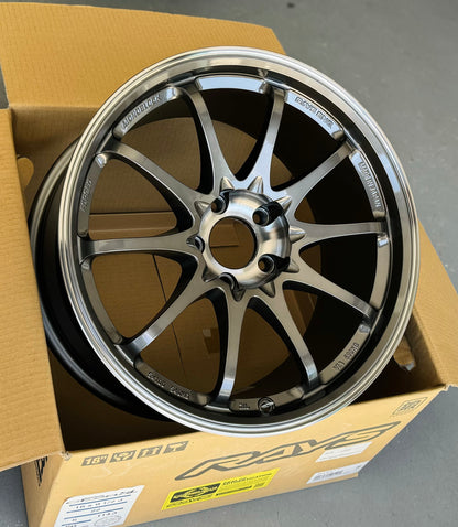 RAYS CE28SL PRESSED GRAPHITE 18x9.5 +22 5-114.3