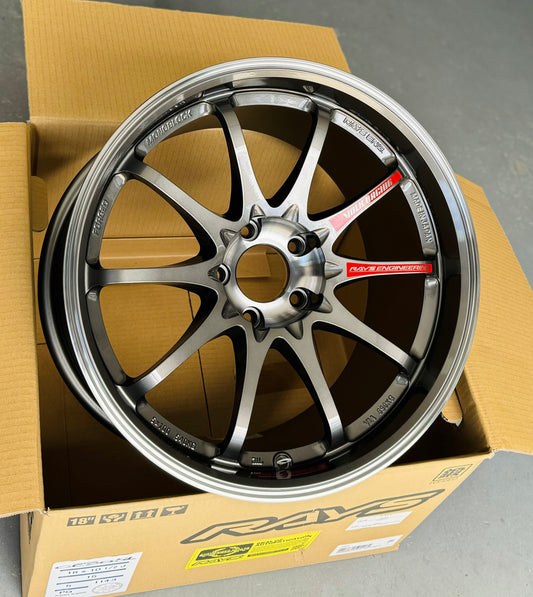 RAYS CE28SL PRESSED GRAPHITE 18x10.5 +15 5-114.3