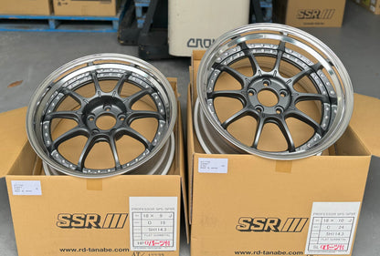 SSR SP5 GUNMETAL 18x9 +19 | 18x10 +24 5-114.3 STAGGERED