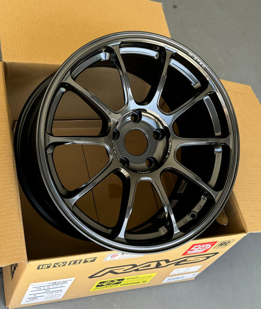 RAYS VOLK RACING ZE40 M-SPEC DIAMOND DARK – Autotechnik Wheels