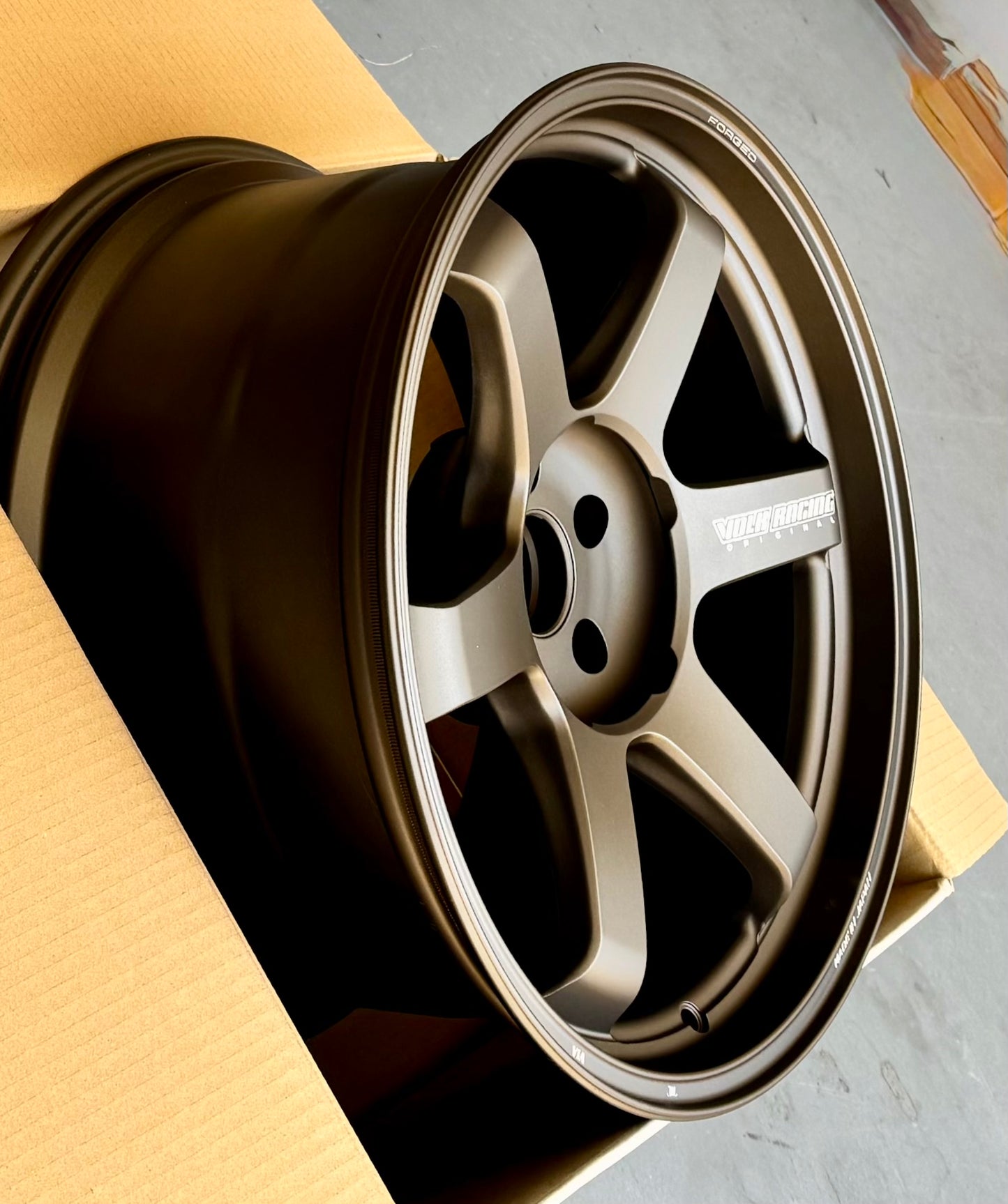 RAYS TE37 ULTRA M-SPEC BRONZE 19x10.5 +12 5-114.3