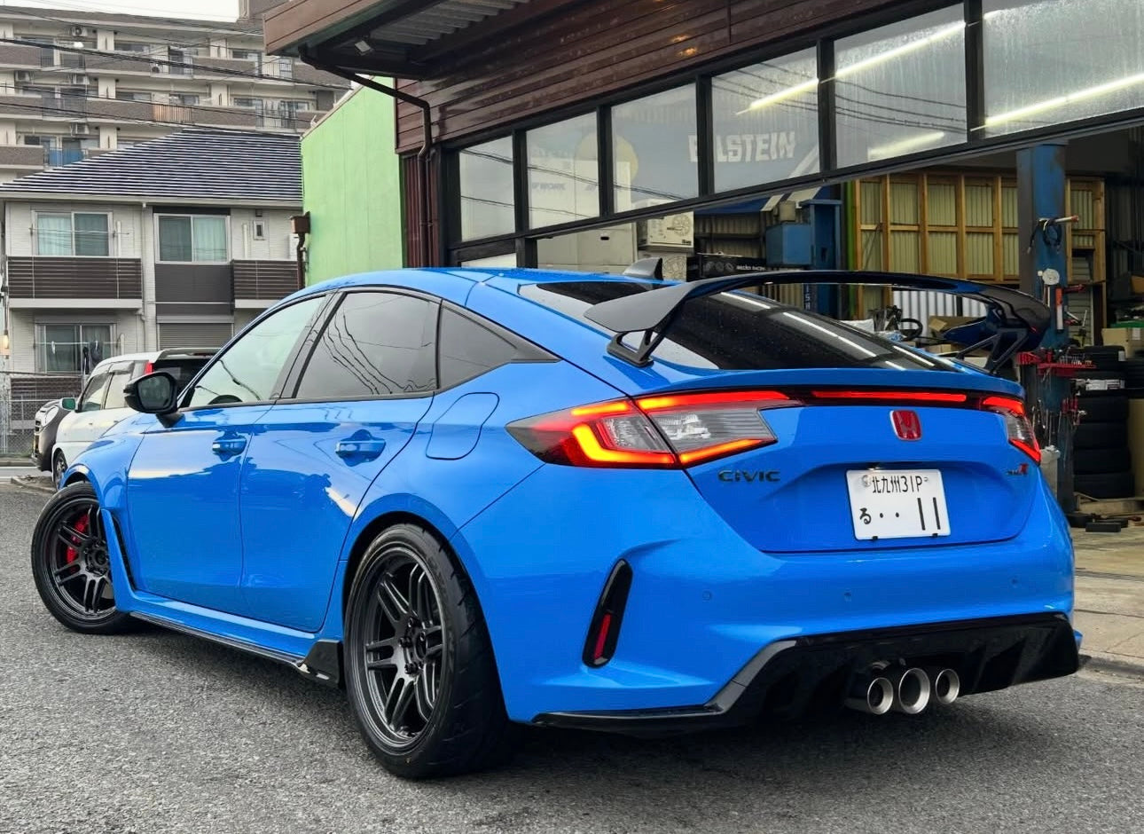 AME TRACER TM-02 HYPER SILVER 18x9.5 +37 5-120 FOR CIVIC TYPE R FK8/FL5