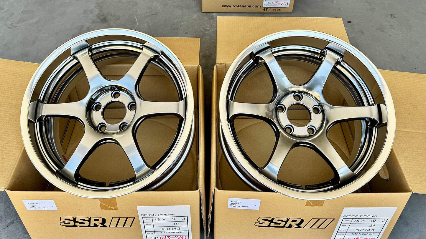 SSR REINER TYPE 6R 18x9 +19 | 18x10 +24 5-114.3