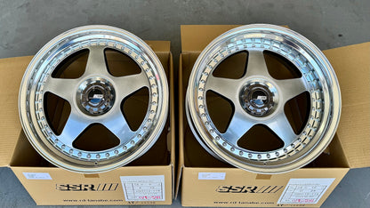 SSR SP6 TITAN SILVER 18x9 +19 HP | 18x10 +24 SL 5-114.3 STAGGERED