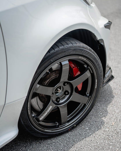 RAYS TE37 SAGA S-PLUS DIAMOND DARK GUNMETAL 18x9.5 +38 5-114.3