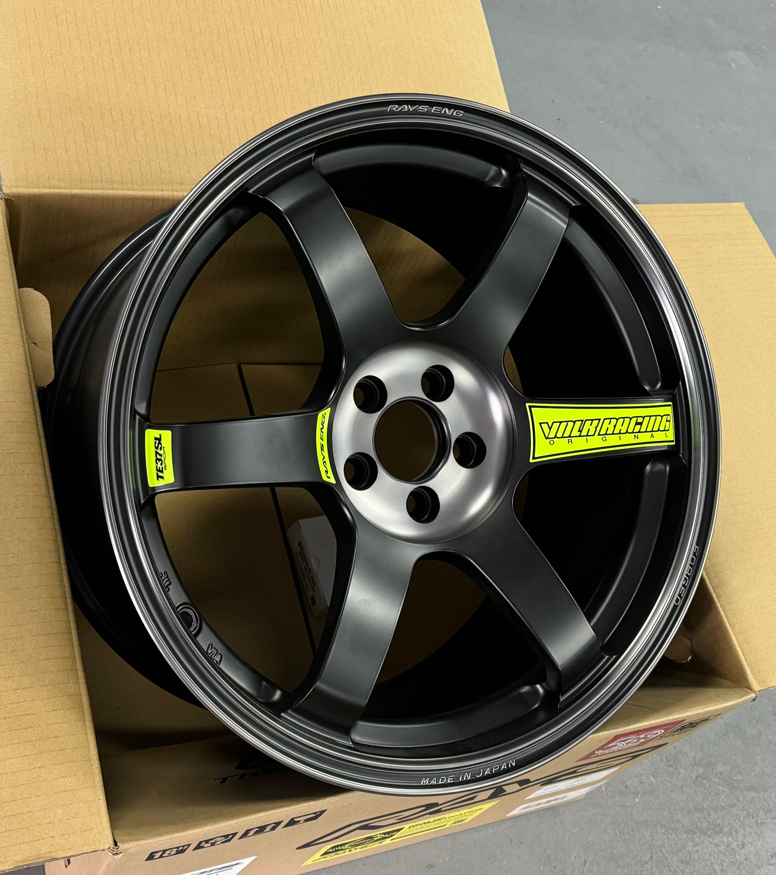 RAYS TE37 SAGA SL M-SPEC 18x8.5 +42 5-112 – Autotechnik Wheels