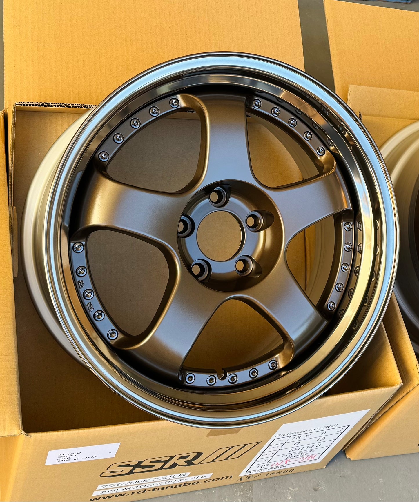 SSR SP1 TRIPLE BRONZE 18x9 +19 | 18x10 +24 5-114.3