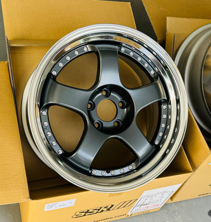 SSR SP1 FLAT GUNMETAL 18x9 +19 HP | 18x10 +24 SL 5-114.3