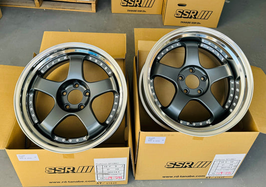 SSR SP1 FLAT GUNMETAL 18x9 +19 HP | 18x10 +24 SL 5-114.3