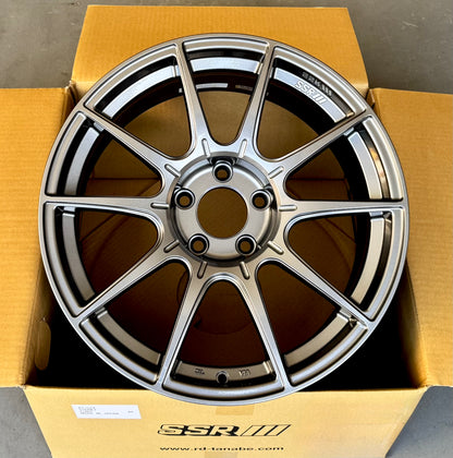 SSR GTX01 DARK SILVER 18x8.5 +44 5-114.3
