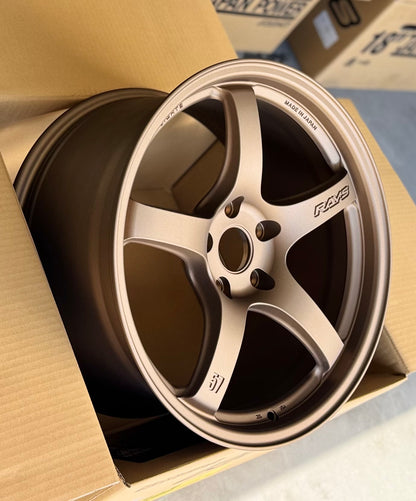 RAYS 57CR DARK BRONZE 18x9.5 +38 5-114.3