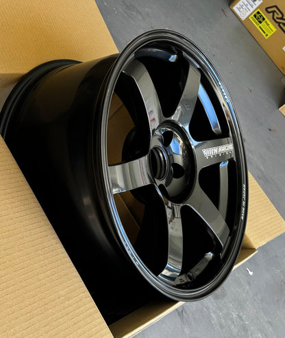 RAYS TE37 SAGA S-PLUS DIAMOND DARK GUNMETAL 18x9.5 +38 5-114.3