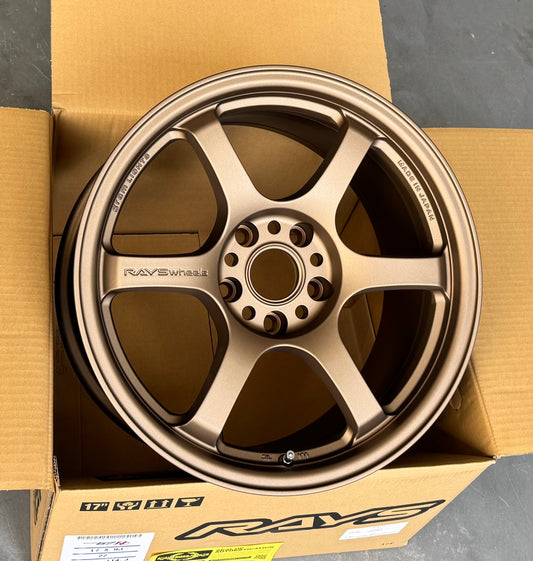 RAYS 57DR BRONZE 17x9 +22 5-114.3