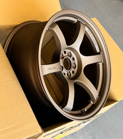 RAYS 57DR BRONZE 18x9.5 +38 5-114.3