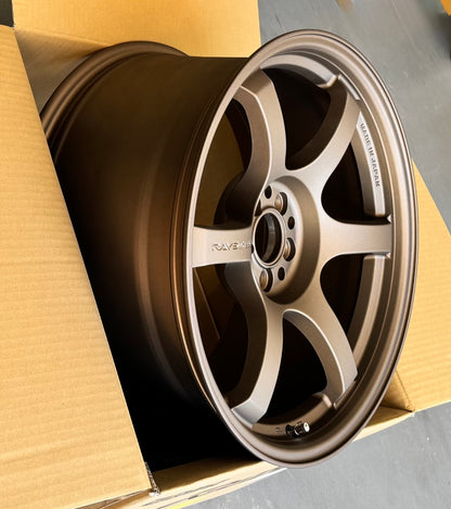 RAYS 57DR BRONZE 18x9.5 +38 5-114.3