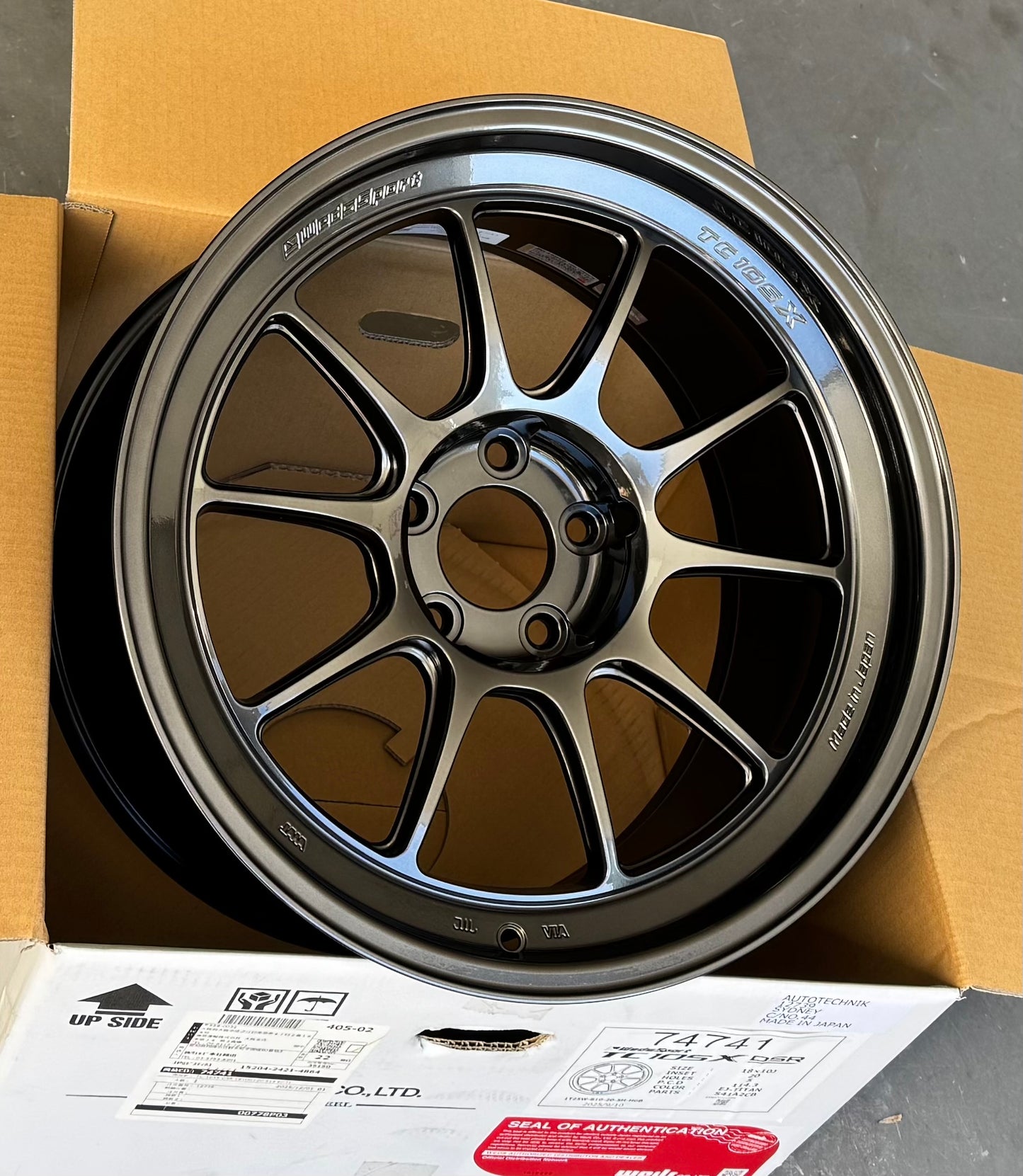 WEDS TC105X DSR 18x10 +20 5-114.3 EJ TITAN