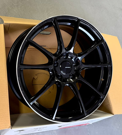 WEDS SA-25R 19x8.5 +45 5-112 METAL BLACK/F