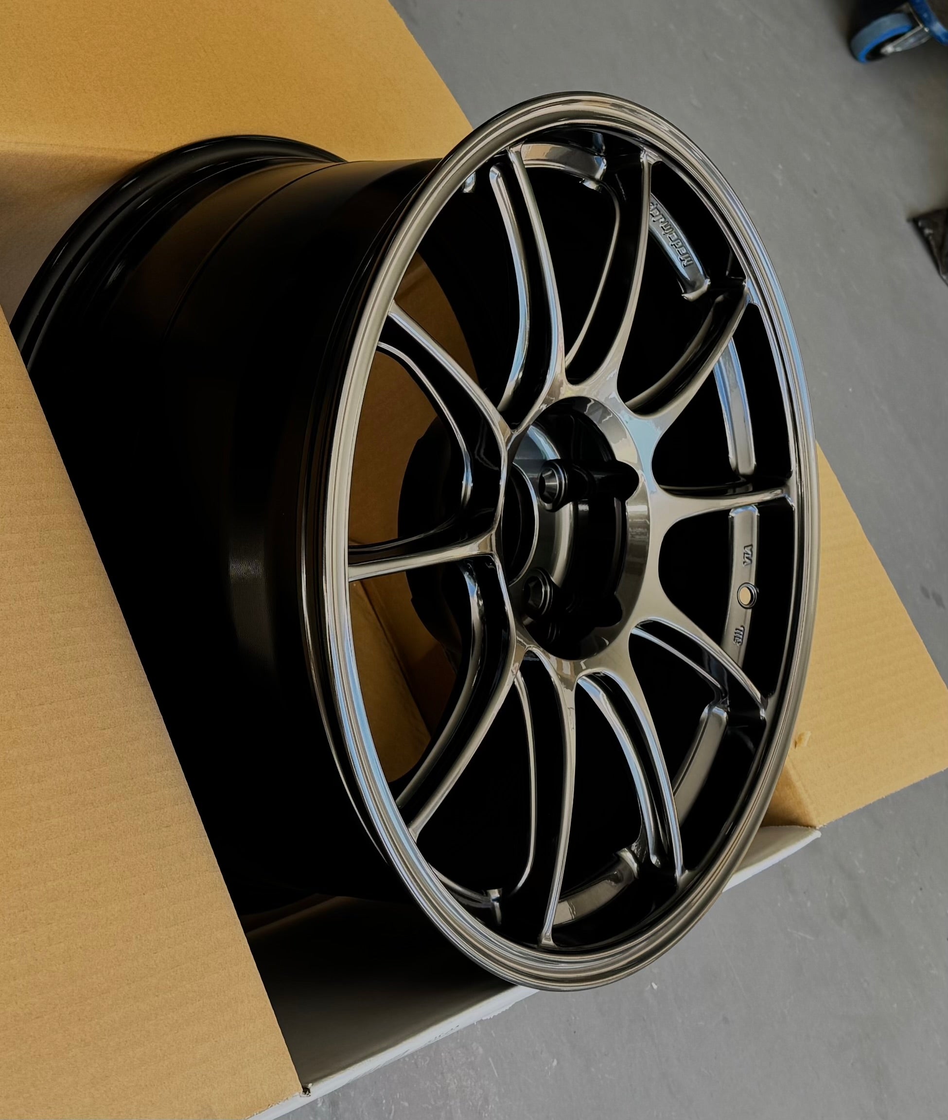 WEDS TC105X 18x9.5 +25 5-114.3 EJ TITAN – Autotechnik Wheels