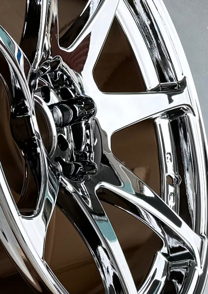 CST ZERO 1 HYPER 18x9.5 +15 5-114.3 CMC (CHROME)