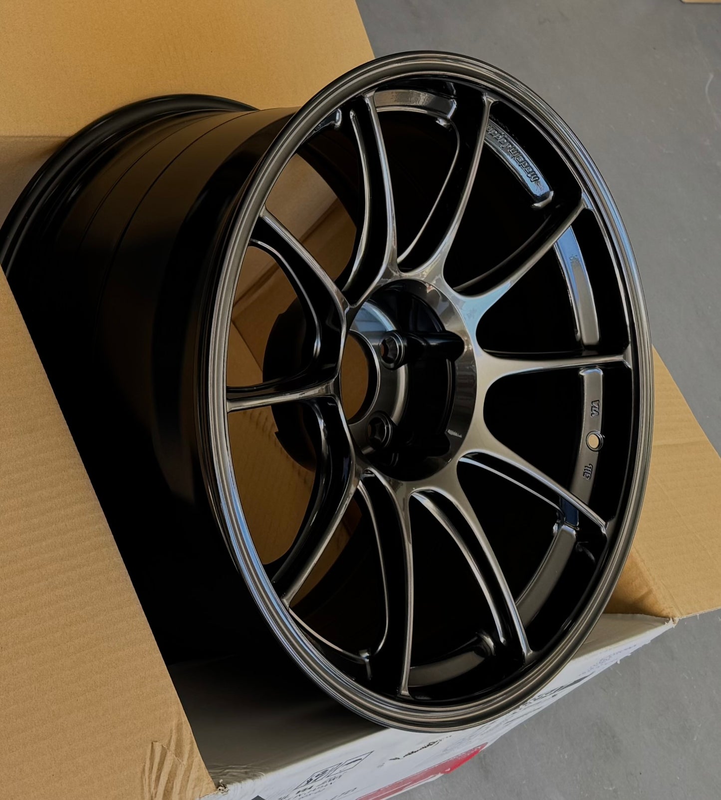 WEDS TC105X 18x10.5 +12 5-114.3 EJ TITAN